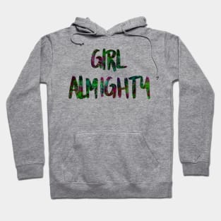 Girl almighty - dark, colorful Hoodie